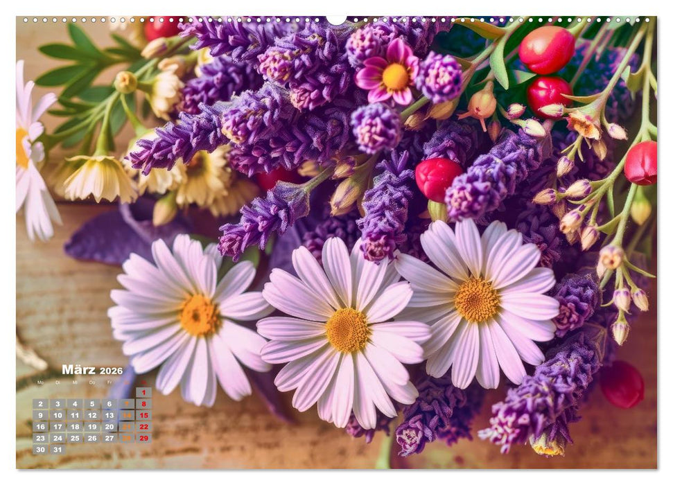 Lavendel für deine Sinne (CALVENDO Premium Wandkalender 2026)