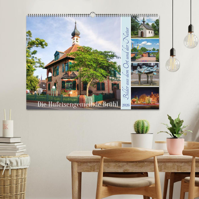Die Hufeisengemeinde Brühl (CALVENDO Wandkalender 2026)