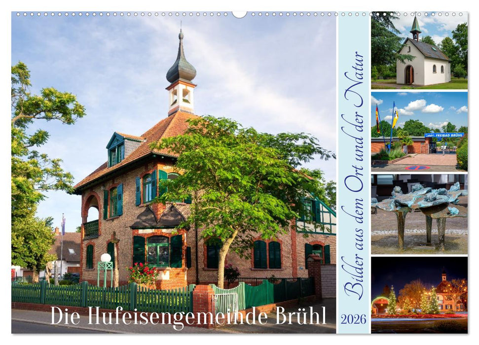 Die Hufeisengemeinde Brühl (CALVENDO Wandkalender 2026)