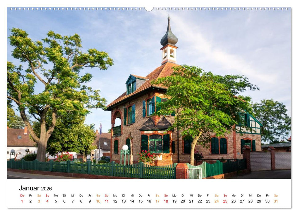 Die Hufeisengemeinde Brühl (CALVENDO Wandkalender 2026)
