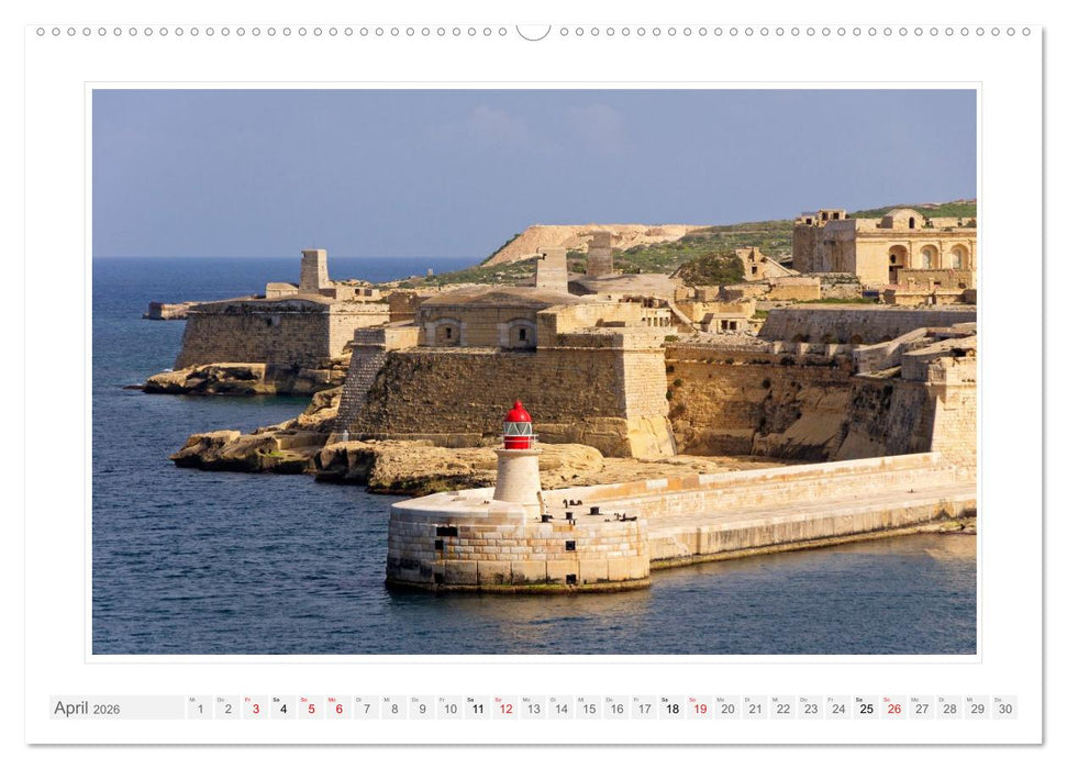 Malta. Impressionen einer Insel (CALVENDO Wandkalender 2026)