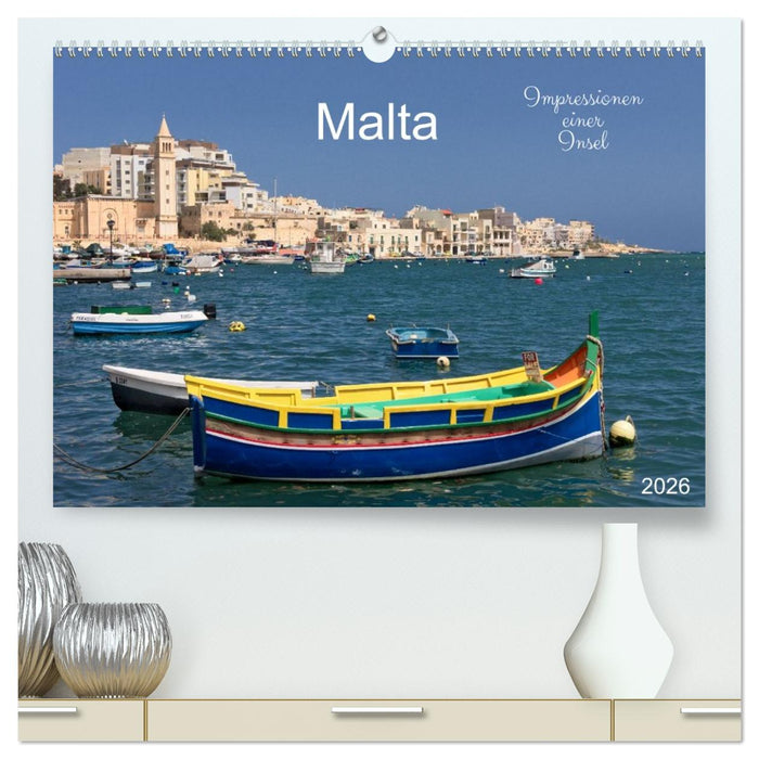 Malta. Impressionen einer Insel (CALVENDO Premium Wandkalender 2026)