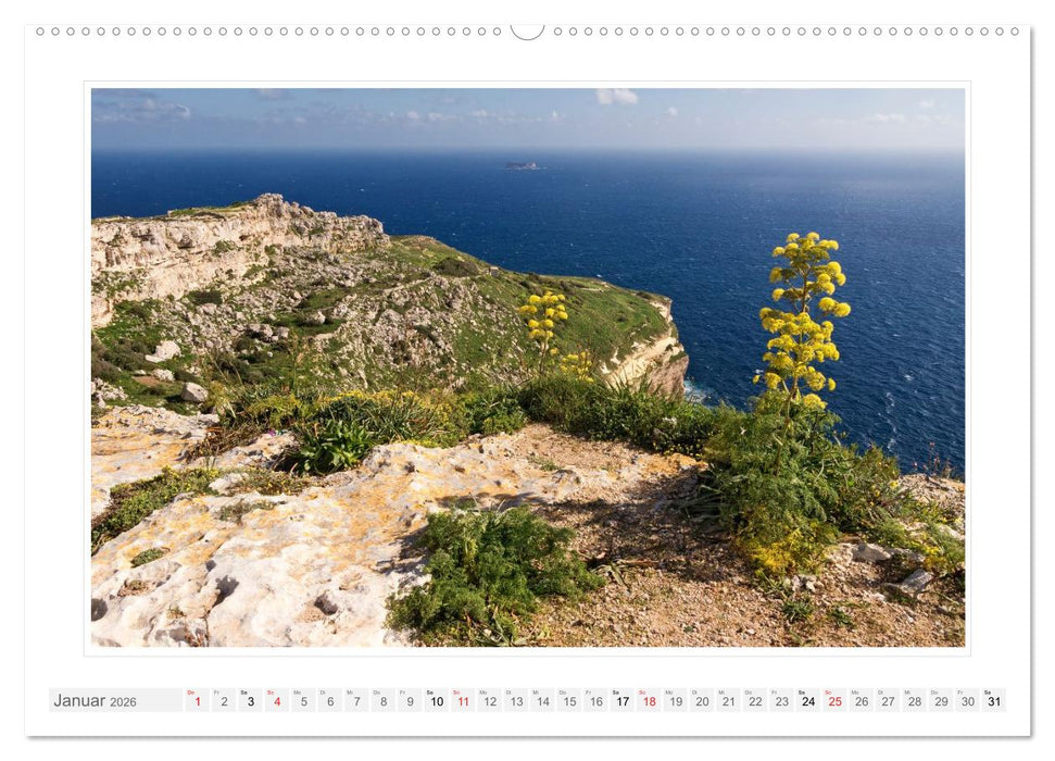 Malta. Impressionen einer Insel (CALVENDO Premium Wandkalender 2026)