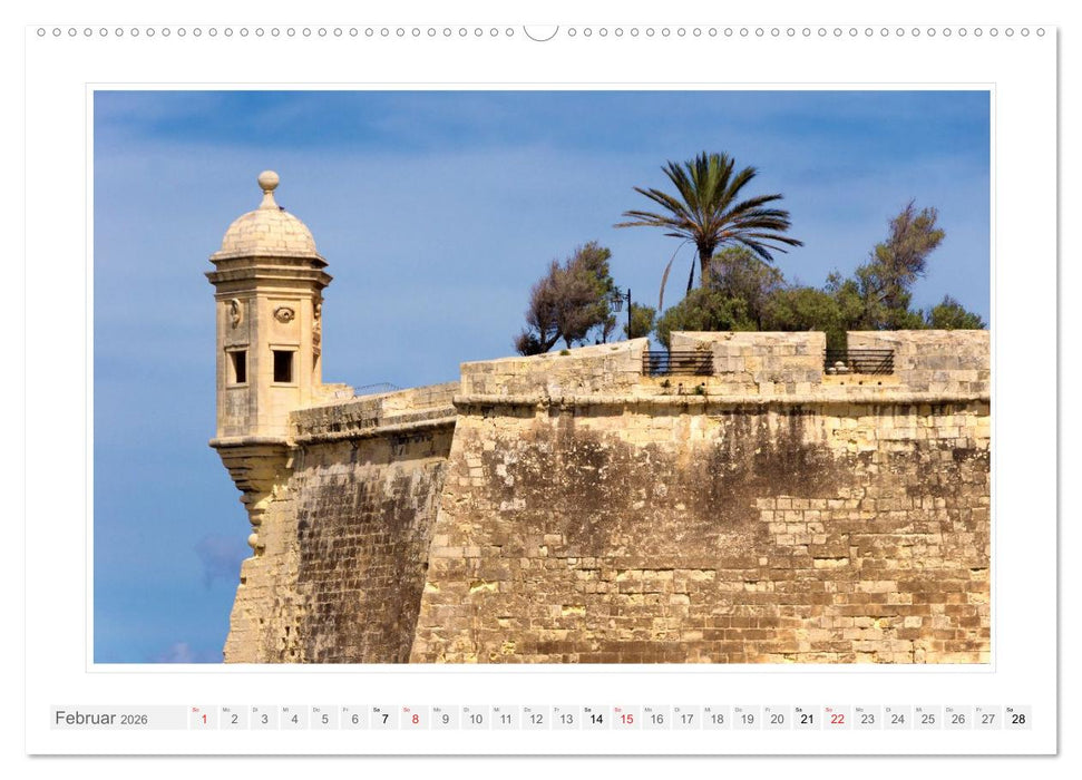 Malta. Impressionen einer Insel (CALVENDO Premium Wandkalender 2026)