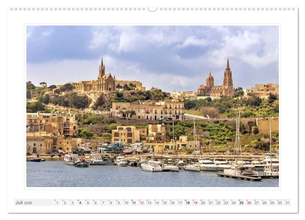 Malta. Impressionen einer Insel (CALVENDO Premium Wandkalender 2026)