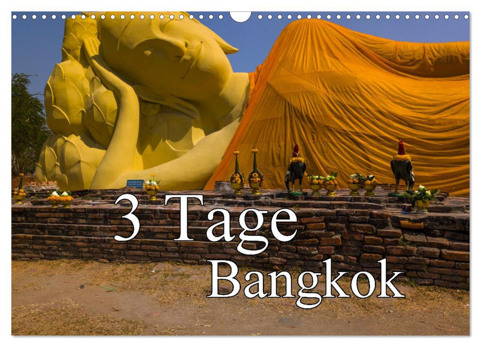3 Tage Bangkog (CALVENDO Wandkalender 2026)