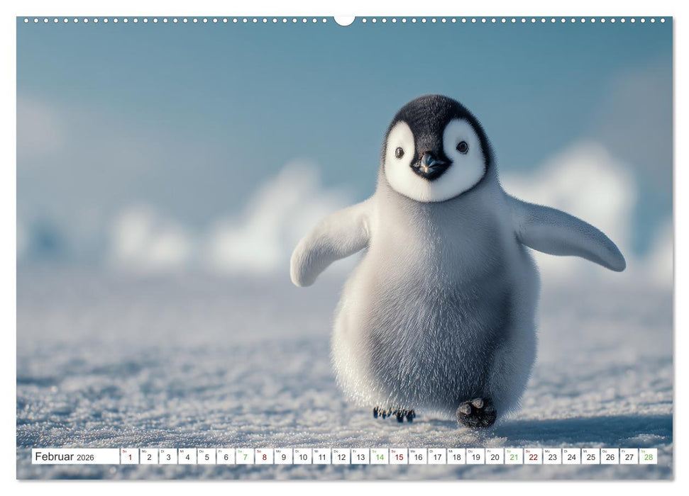 Flauschige Momente (CALVENDO Premium Wandkalender 2026)