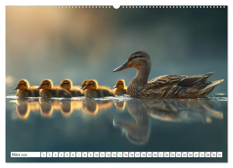 Flauschige Momente (CALVENDO Premium Wandkalender 2026)