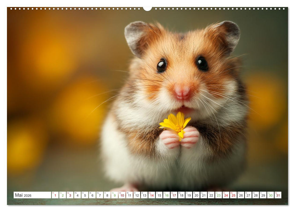 Flauschige Momente (CALVENDO Premium Wandkalender 2026)