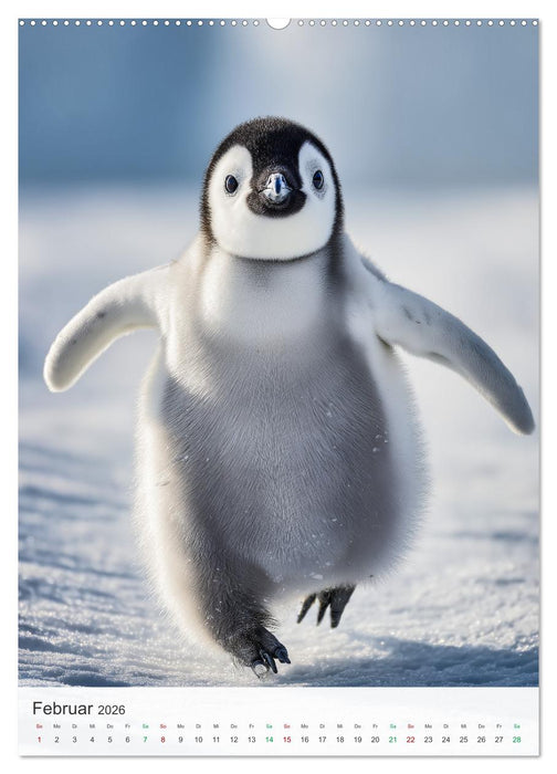 Tiermotive zum Verlieben (CALVENDO Wandkalender 2026)