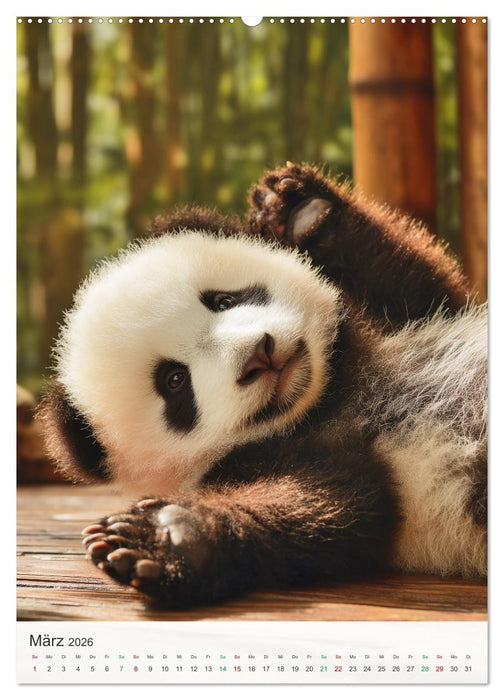 Tiermotive zum Verlieben (CALVENDO Wandkalender 2026)