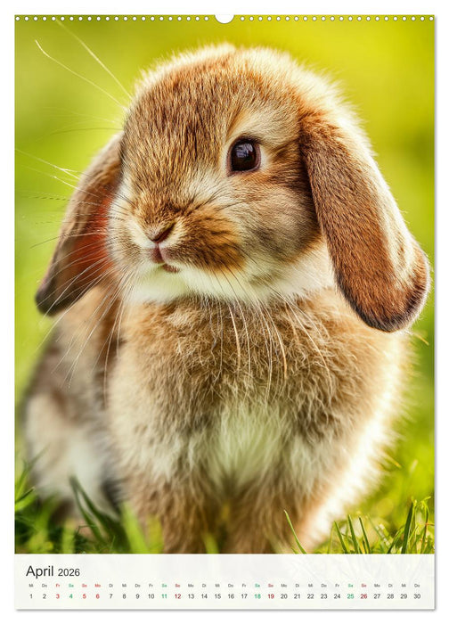 Tiermotive zum Verlieben (CALVENDO Wandkalender 2026)