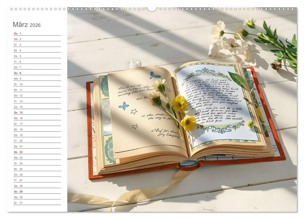 Papierträume - Die kreative Welt der Papierkunst (CALVENDO Wandkalender 2026)