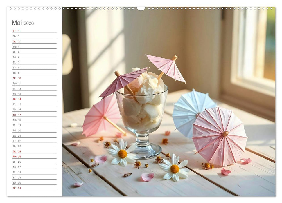 Papierträume - Die kreative Welt der Papierkunst (CALVENDO Premium Wandkalender 2026)