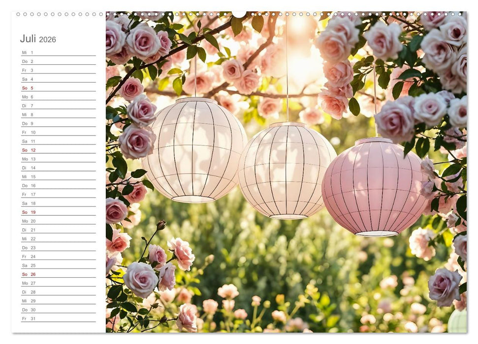 Papierträume - Die kreative Welt der Papierkunst (CALVENDO Premium Wandkalender 2026)