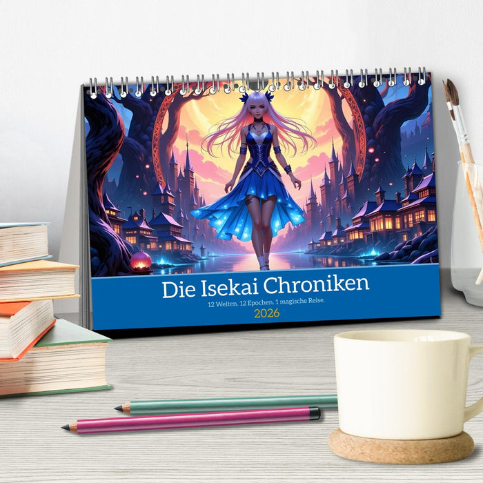 Die Isekai Chroniken (CALVENDO Wandkalender 2026)