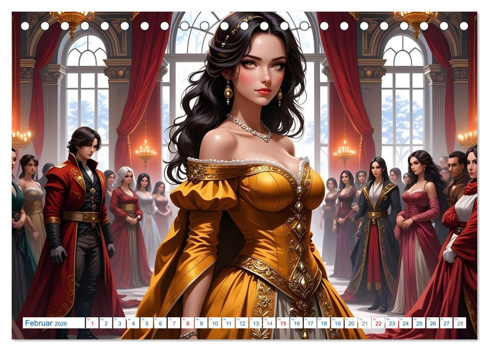 Die Isekai Chroniken (CALVENDO Wandkalender 2026)