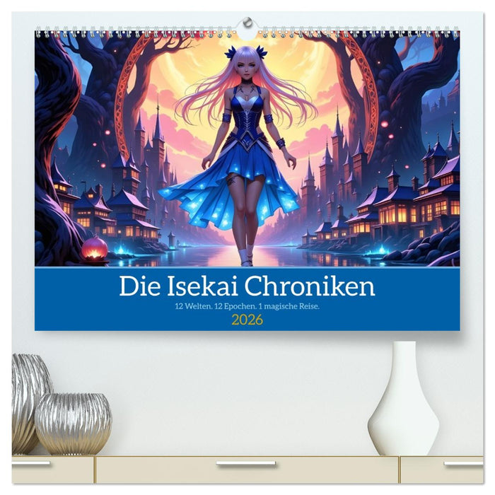 Die Isekai Chroniken (CALVENDO Premium Wandkalender 2026)