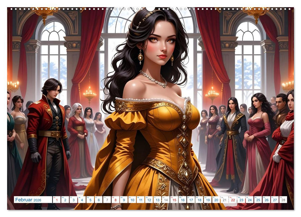 Die Isekai Chroniken (CALVENDO Premium Wandkalender 2026)