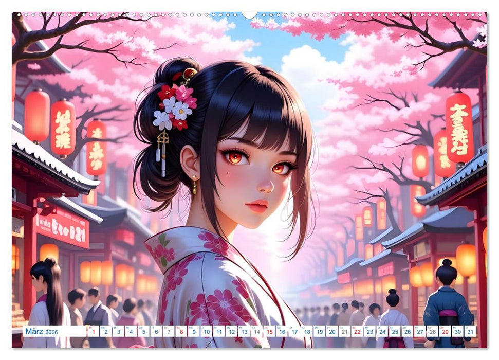 Die Isekai Chroniken (CALVENDO Premium Wandkalender 2026)