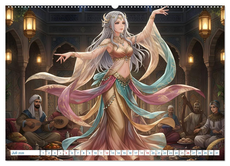 Die Isekai Chroniken (CALVENDO Premium Wandkalender 2026)