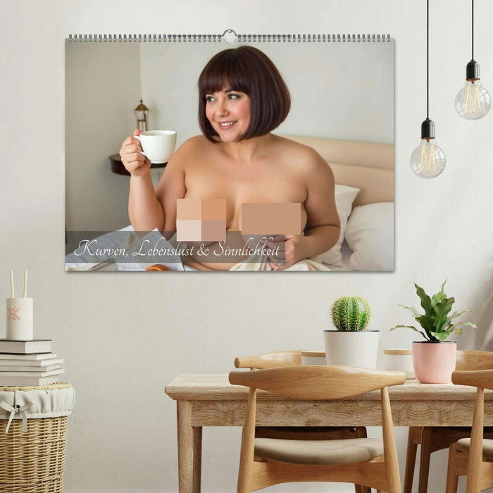 Kurven, Lebenslust & Sinnlichkeit (CALVENDO Wandkalender 2026)