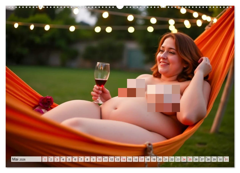 Kurven, Lebenslust & Sinnlichkeit (CALVENDO Premium Wandkalender 2026)