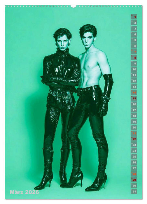 Männer und Eleganz - The Green Box (CALVENDO Wandkalender 2026)