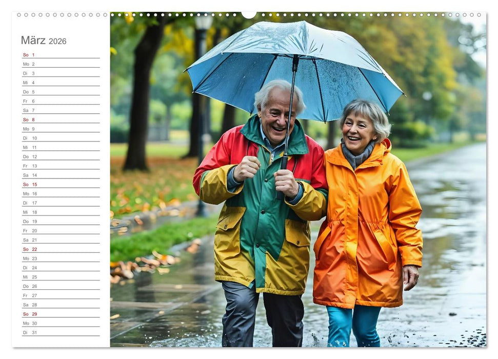 Renten-Turbo. Wenn der Ruhestand erst richtig Fahrt aufnimmt (CALVENDO Wandkalender 2026)