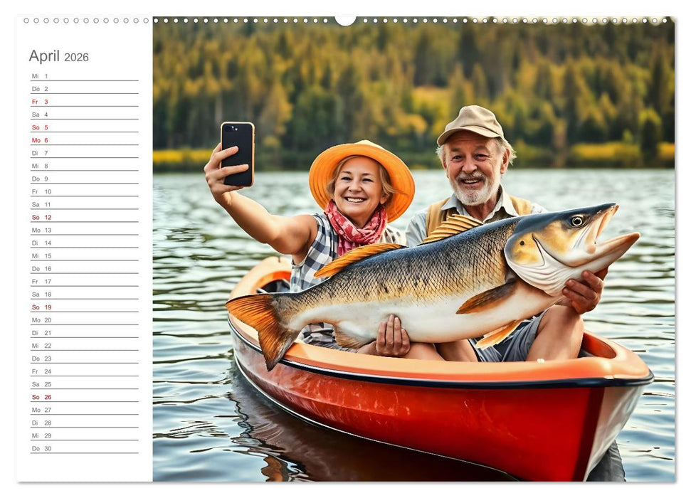 Renten-Turbo. Wenn der Ruhestand erst richtig Fahrt aufnimmt (CALVENDO Wandkalender 2026)