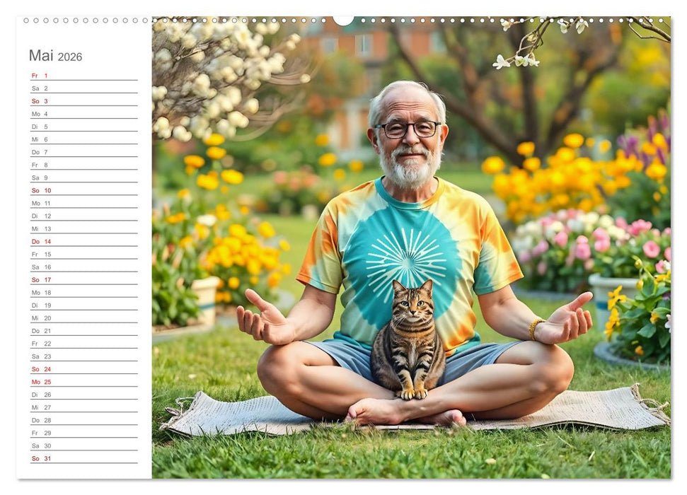 Renten-Turbo. Wenn der Ruhestand erst richtig Fahrt aufnimmt (CALVENDO Wandkalender 2026)