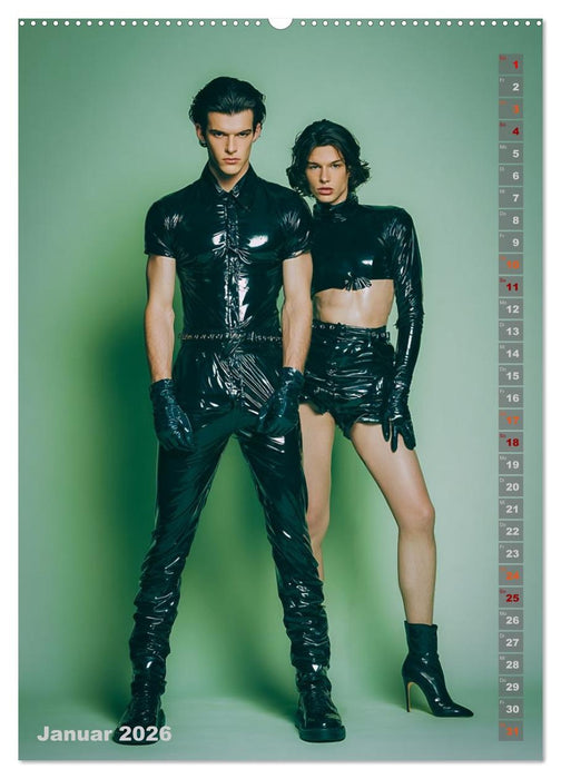 Männer und Eleganz - The Green Box (CALVENDO Premium Wandkalender 2026)