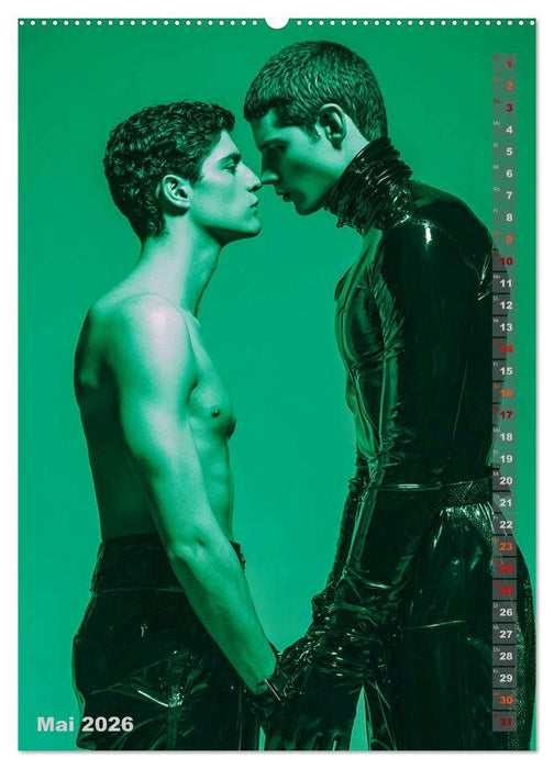 Männer und Eleganz - The Green Box (CALVENDO Premium Wandkalender 2026)