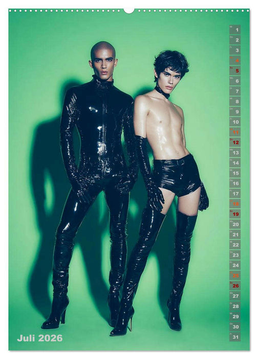 Männer und Eleganz - The Green Box (CALVENDO Premium Wandkalender 2026)