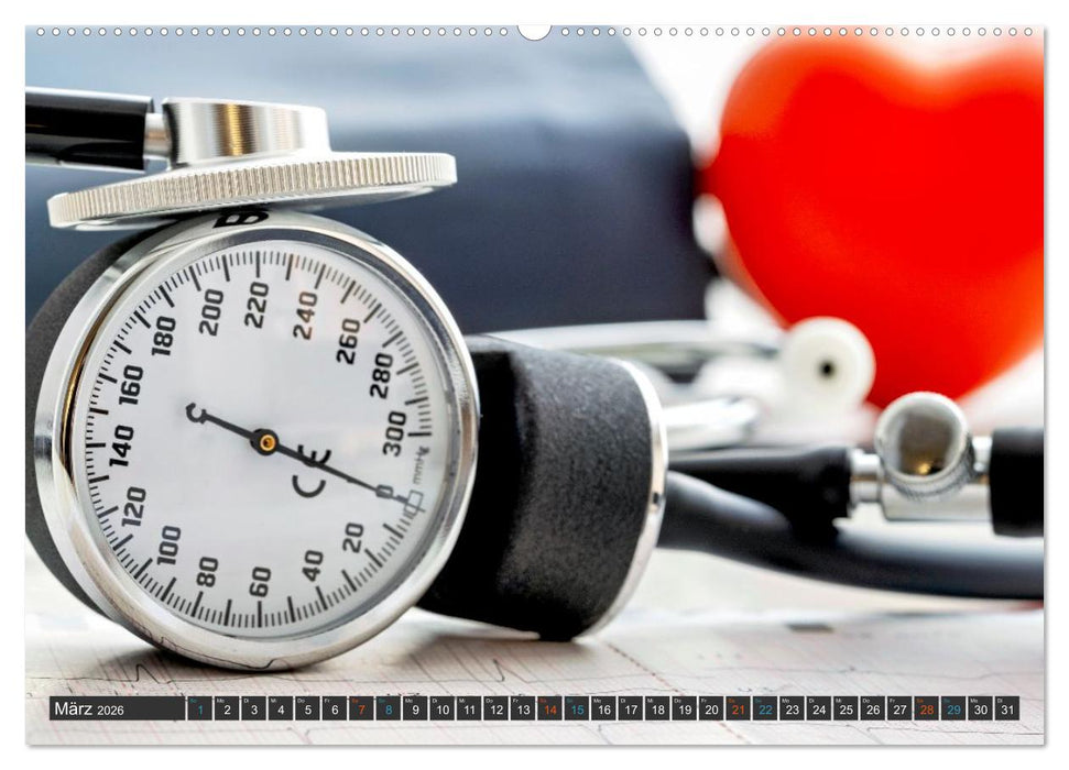 Mit Leib und Seele - Arzt: Ärztin (CALVENDO Wandkalender 2026)