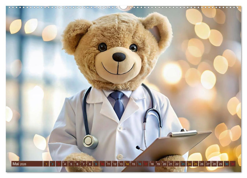 Mit Leib und Seele - Arzt: Ärztin (CALVENDO Wandkalender 2026)