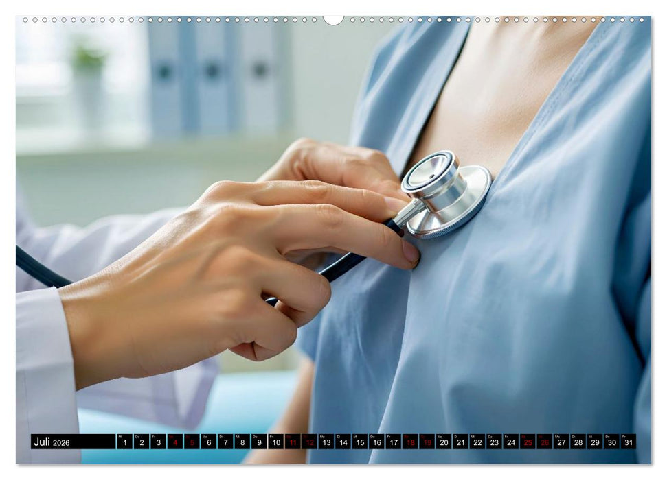 Mit Leib und Seele - Arzt: Ärztin (CALVENDO Premium Wandkalender 2026)