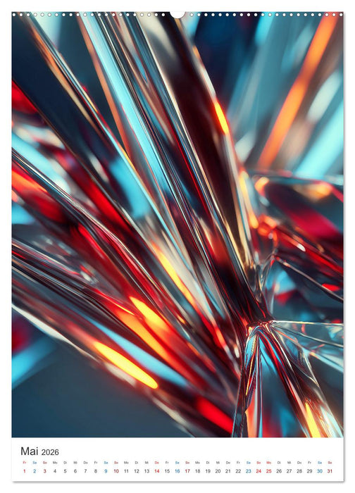 Farben Formen Welten (CALVENDO Wandkalender 2026)