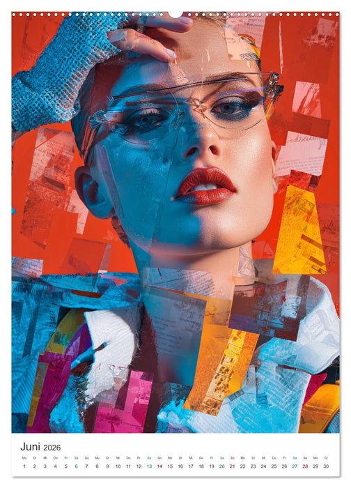 Farben Formen Welten (CALVENDO Premium Wandkalender 2026)