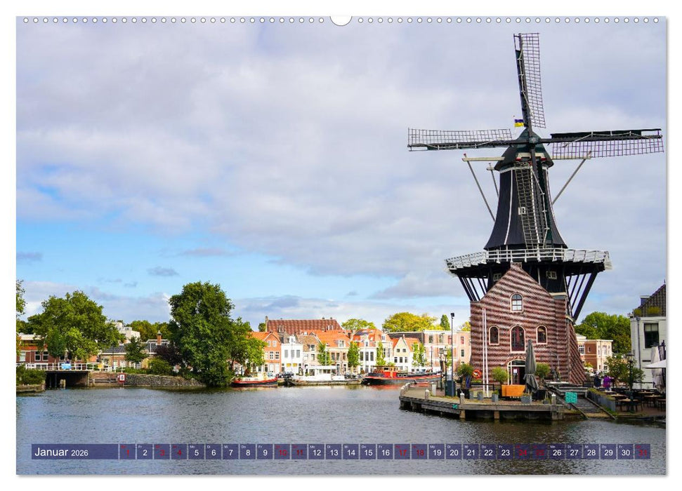 Haarlem - Kleine Schwester von Amsterdam (CALVENDO Wandkalender 2026)