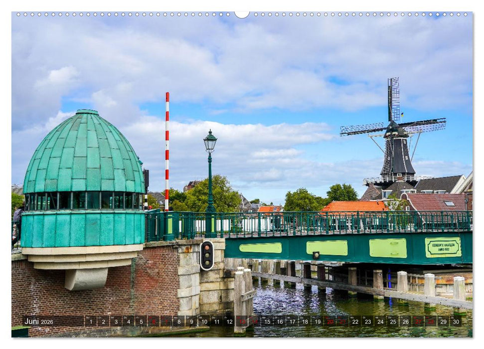Haarlem - Kleine Schwester von Amsterdam (CALVENDO Wandkalender 2026)