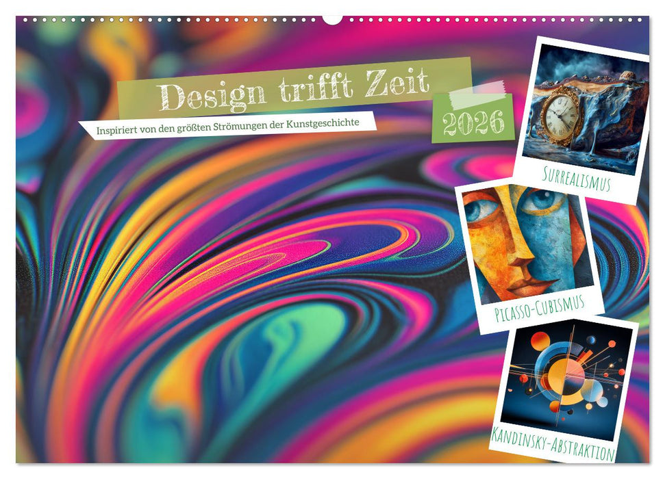 Design trifft Zeit (CALVENDO Wandkalender 2026)