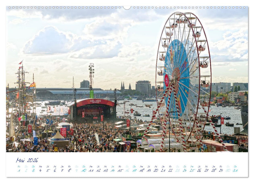 SAIL Amsterdam (CALVENDO Premium Wandkalender 2026)