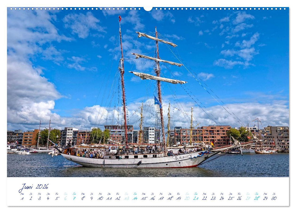 SAIL Amsterdam (CALVENDO Premium Wandkalender 2026)