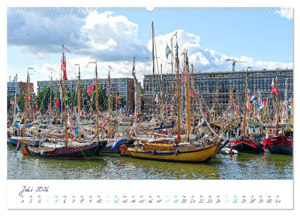SAIL Amsterdam (CALVENDO Premium Wandkalender 2026)