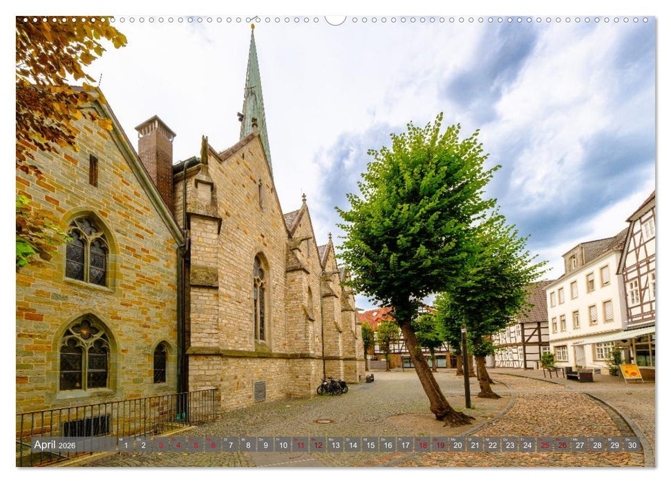 Ein Blick auf Delbrück (CALVENDO Wandkalender 2026)