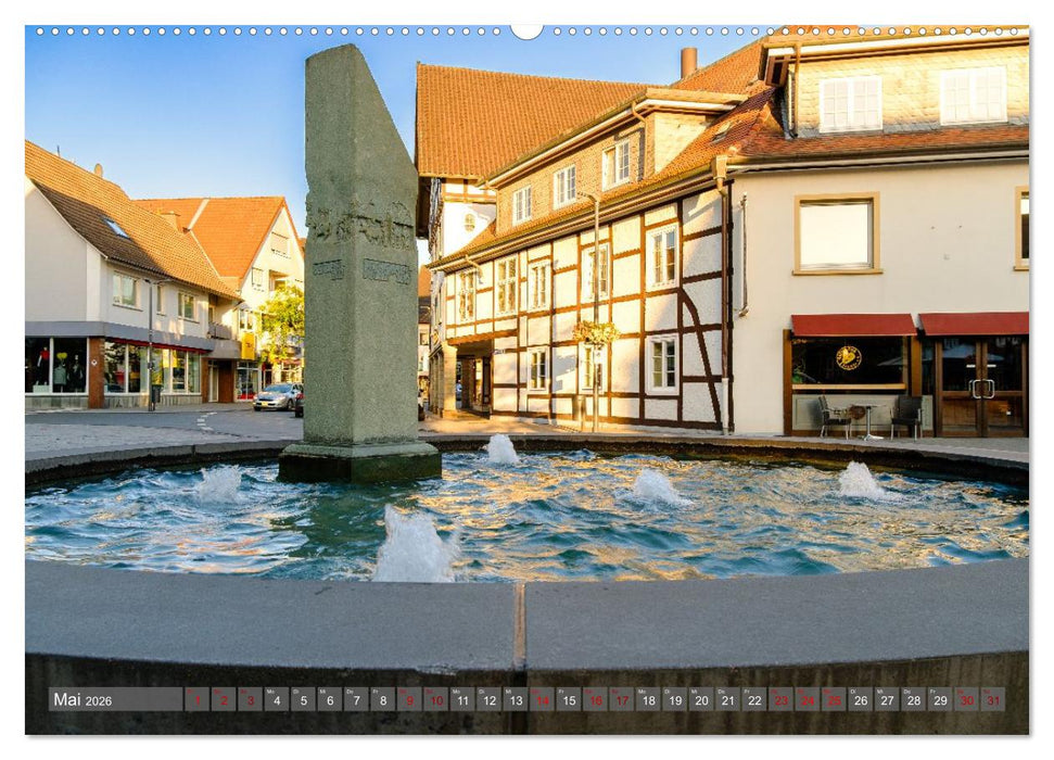 Ein Blick auf Delbrück (CALVENDO Wandkalender 2026)