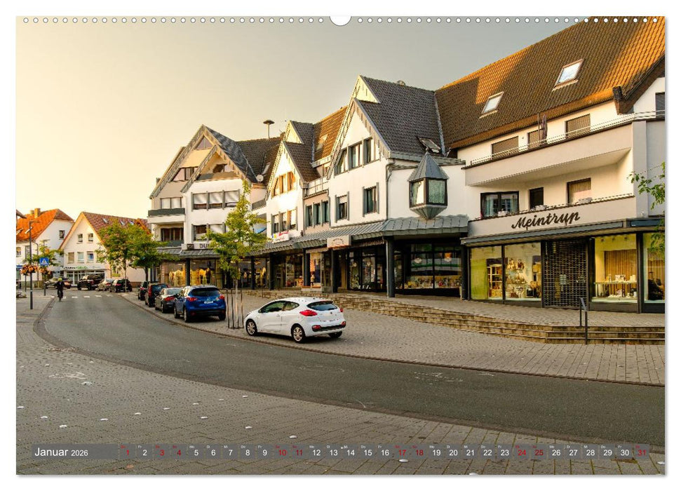 Ein Blick auf Delbrück (CALVENDO Premium Wandkalender 2026)