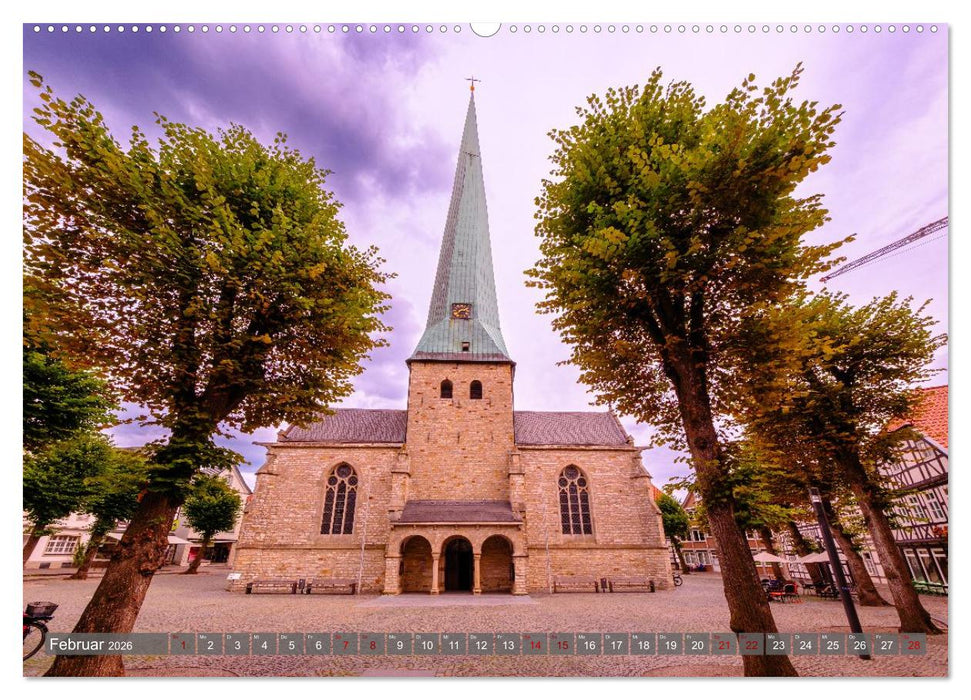 Ein Blick auf Delbrück (CALVENDO Premium Wandkalender 2026)