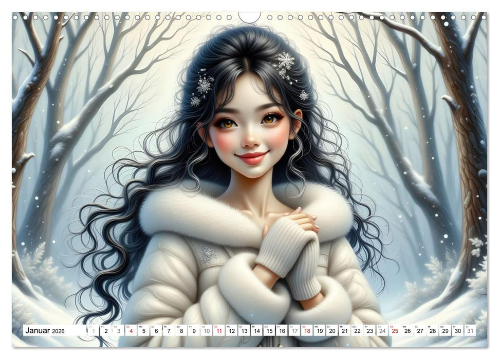 Farbentanz der Jahreszeiten (CALVENDO Wandkalender 2026)